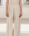 BASERANGE 25 Autumn/Winter AVI wide-leg casual pants BAS-PAAV-WS-AU25-UNDYED